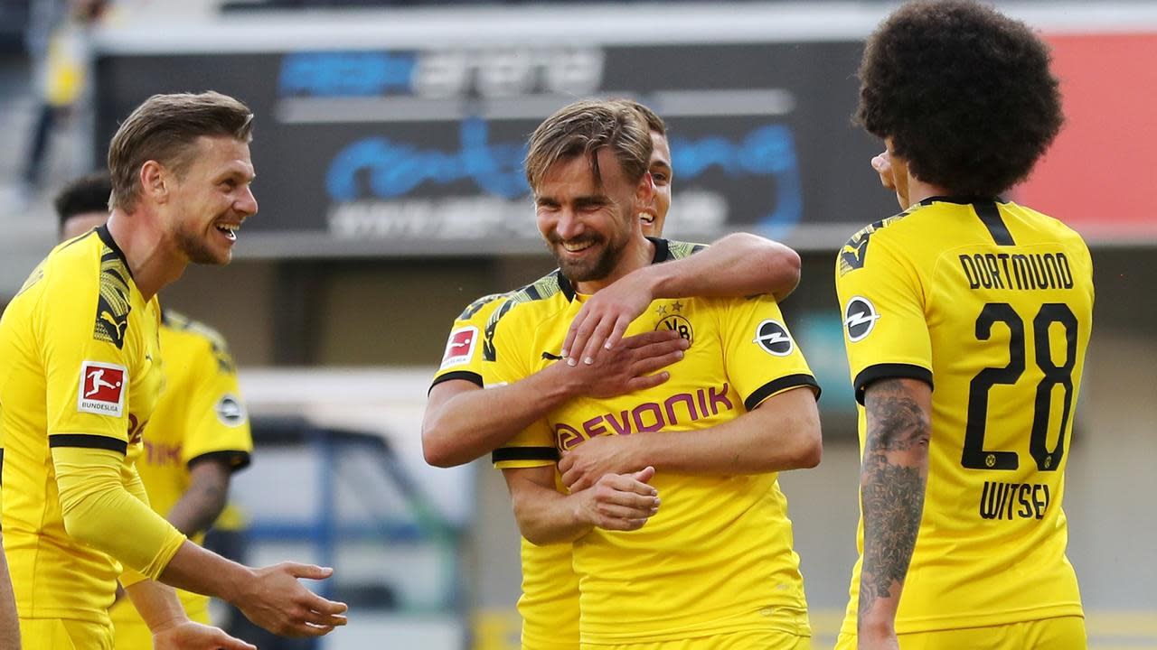 Dortmund Thrash Paderborn In German League