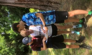 Youth orienteering training camp based in Beechworth last month
