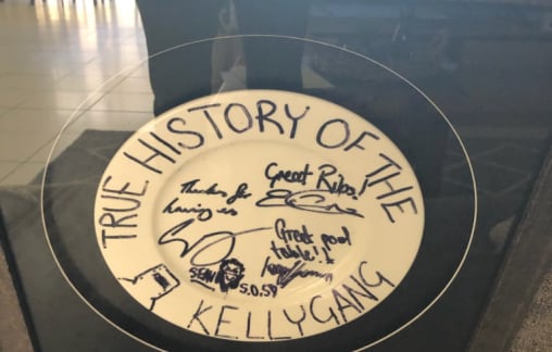 Kelly aficionado's latest memento